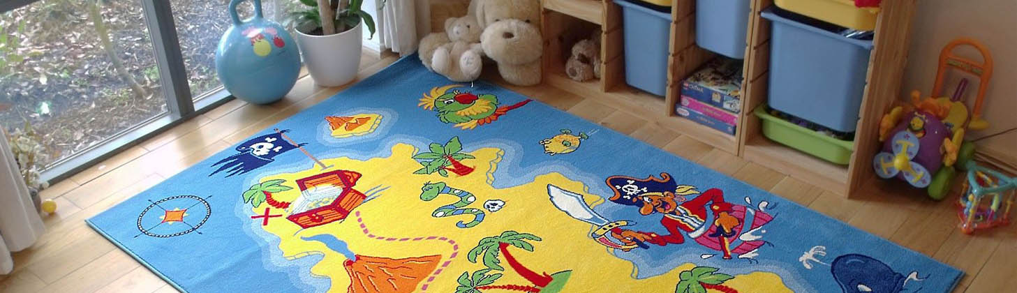 خرید فرش کودک برای دکوراسیون کودکانه