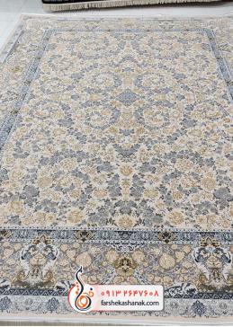 فرش تخفیفی 1200 شانه گل برجسته طرح اسلیمی